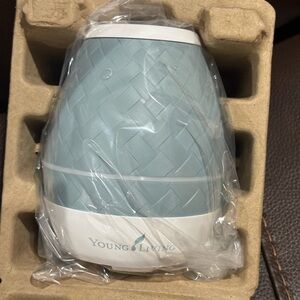 Young Living Sweet Aroma Diffuser with White and Blue Design